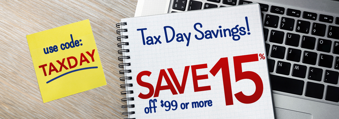 Tax Day Saving!