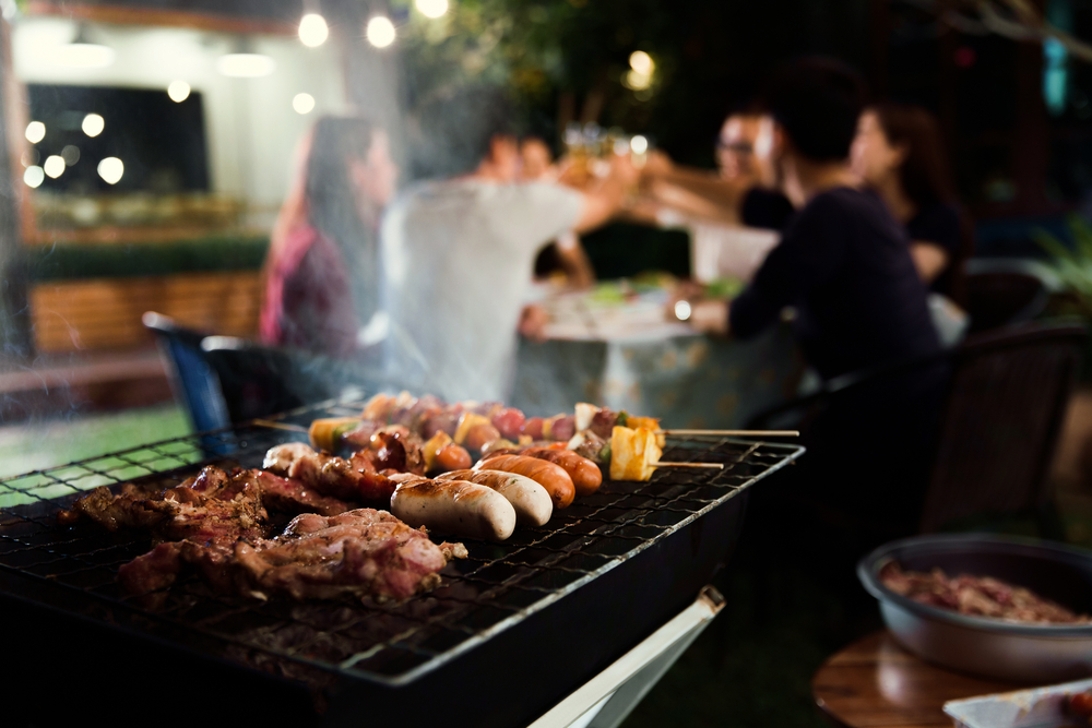 Night Time Grilling