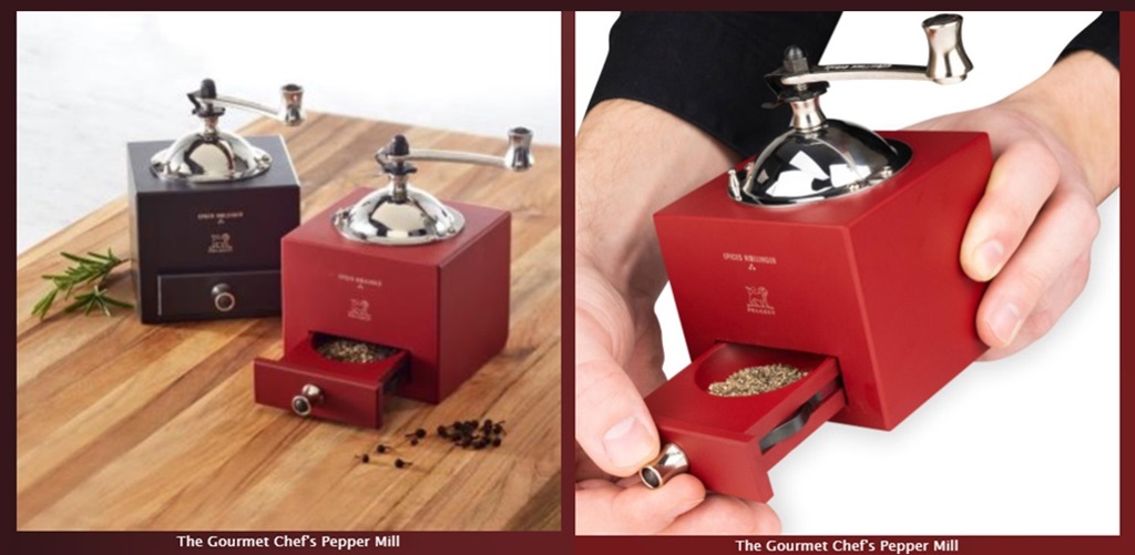 The Gourmet Chef's Pepper Mill