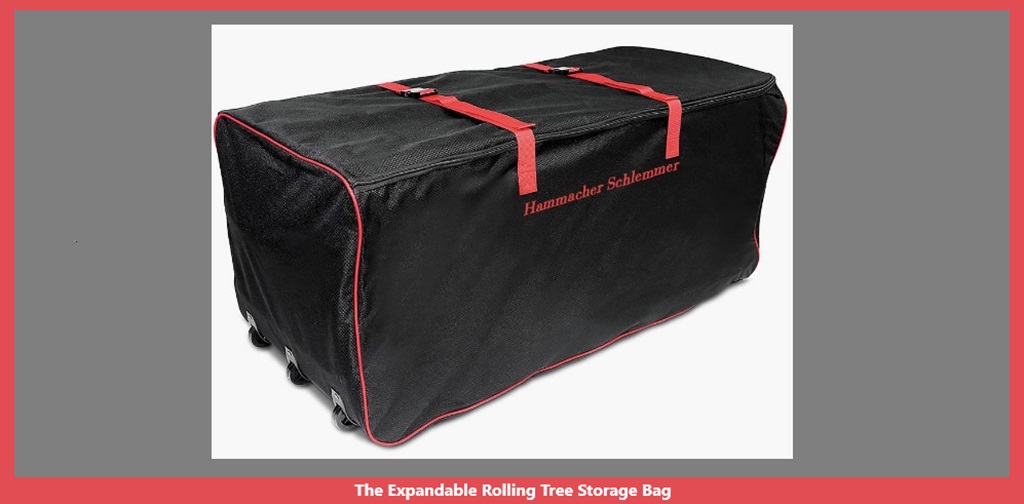 The Expandable Rolling Tree Storage Bag