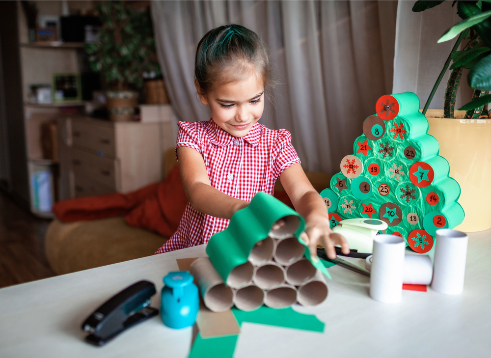 Create ornaments from seed paper