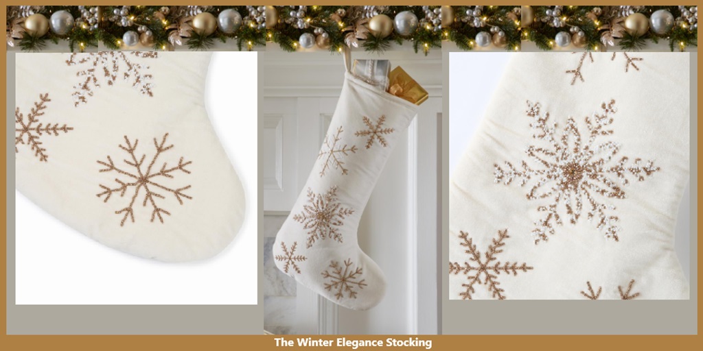 The Winter Elegance Stocking