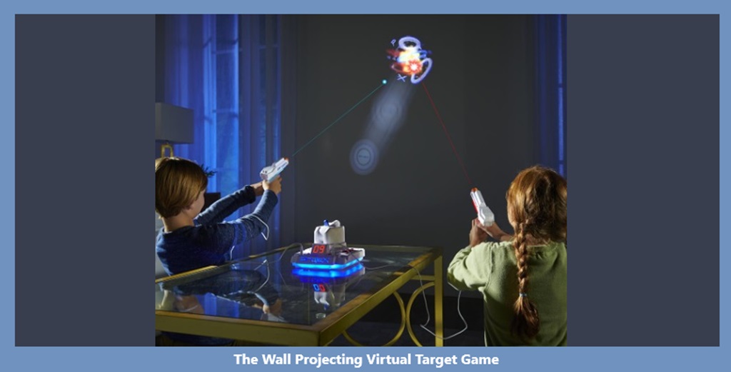 The Wall Projecting Virtual Target Game