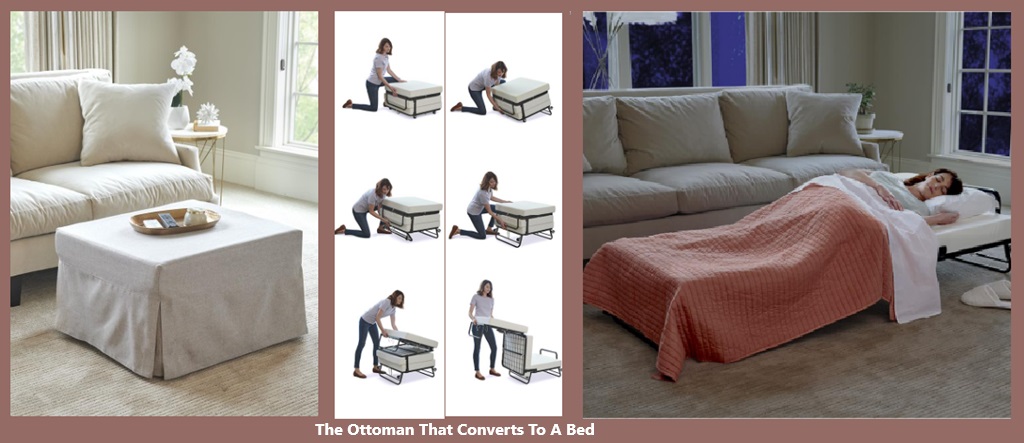 The Ottoman That Converts To A Bed