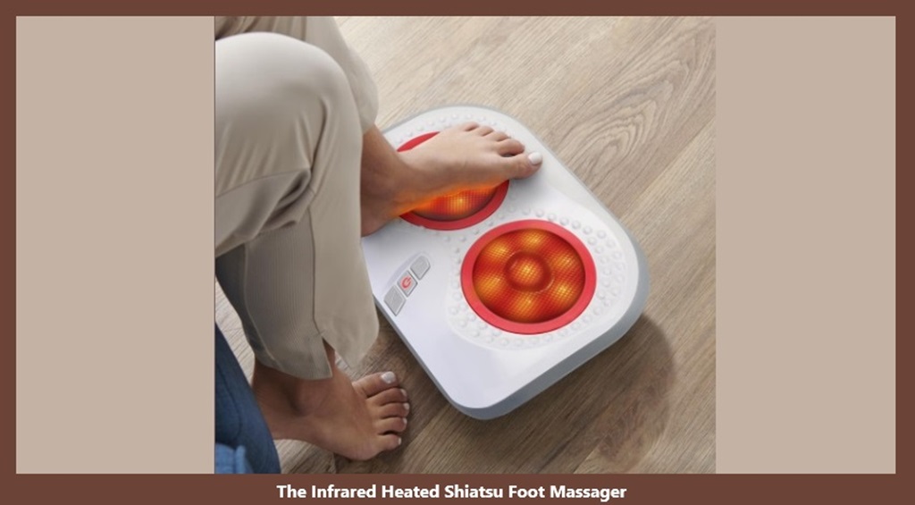 The Infrared Heated Shiatsu Foot Massager