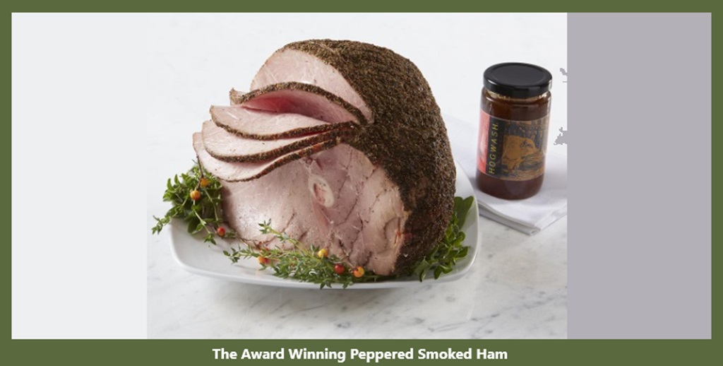 The Award Winning Peppered Smoked Ham