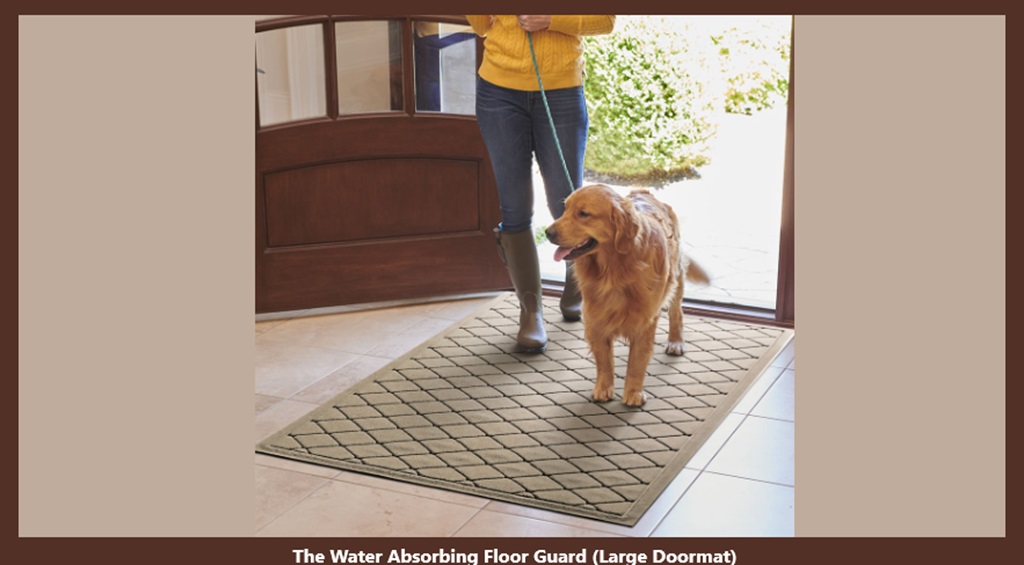 The Water Absorbing Floor Guard