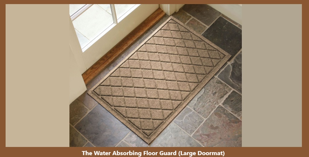 The Water Absorbing Floor Guard