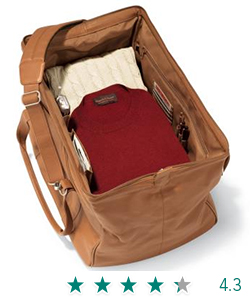 The Widemouth Leather Weekend Carryon Bag