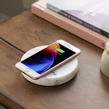 The Solid Marble Wireless Charger