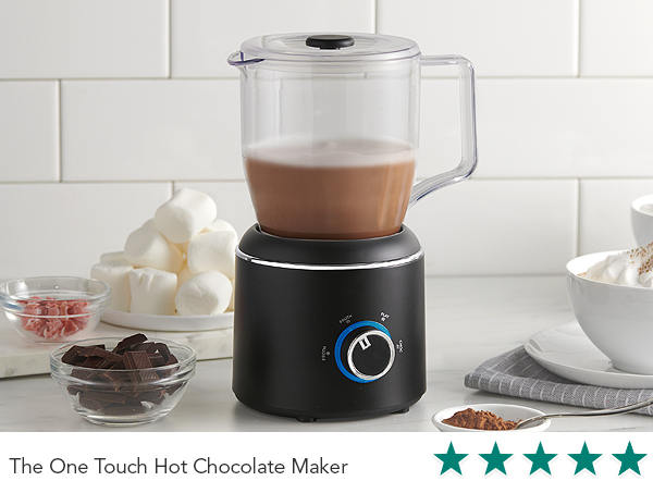 The One Touch Hot Chocolate Maker