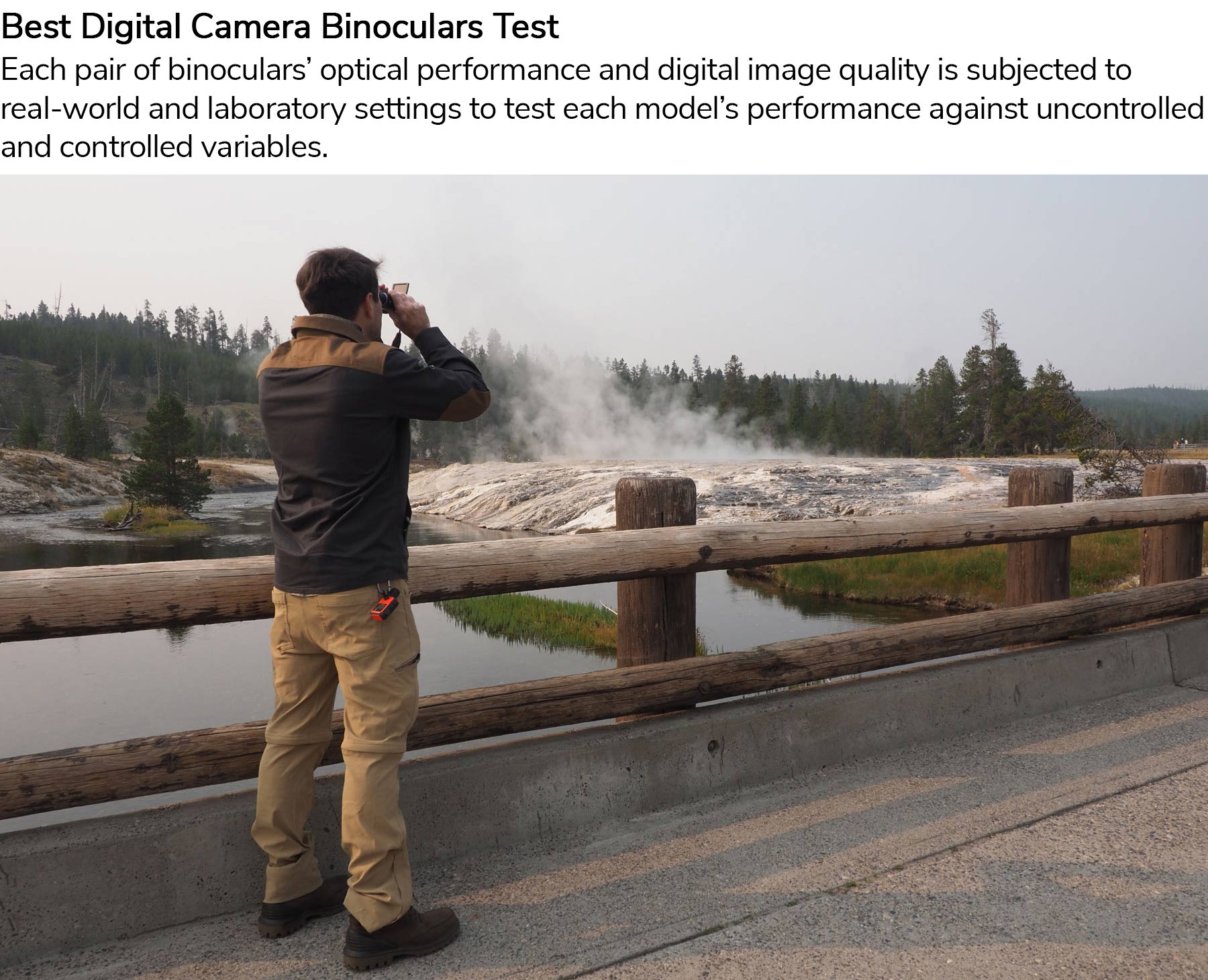 Digital Camera Binoculars Test