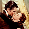 Clark Gable and Vivien Leigh in Gone With the Wind