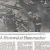 New York Times article, A Renewal of Hammacher