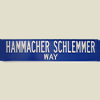 Hammacher Schlemmer Way Street Sign
